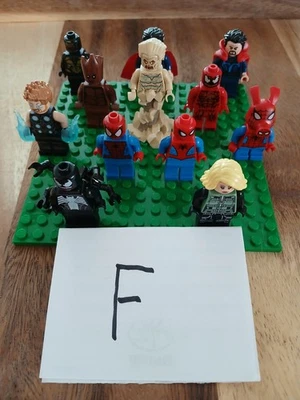 LEGO Marvel Minifiguras Lote de 12 Figuras Marvel Misceláneas con Accesorios Foto 1 de 4