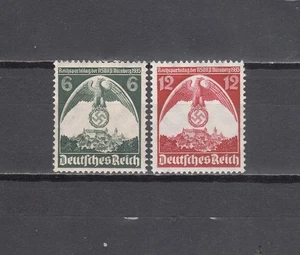 Germany 1935 Mi 586-587 MNH - Picture 1 of 2