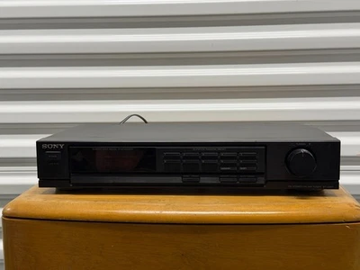 Sony ST JX401 Estéreo FM AM Sintonizador Bloqueo Digital Sintetizador FM Estéreo 30 Estación Foto 1 de 4