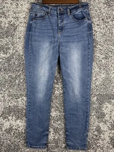 Judy Blue Jeans Womens 7/28 (28 X 27) Slim Fit Tapered Leg Stretch JB8115MD - Picture 1 of 15