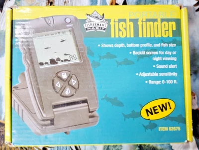 Fisherman's Habit Portable Fish Finder - New - Open Box - Image 1 of 4