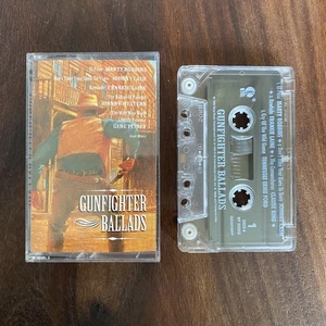 Gunfighter Ballads - Marty Robbins Johnny Cash Frankie Laine (Cassette, 1995) - Picture 1 of 2