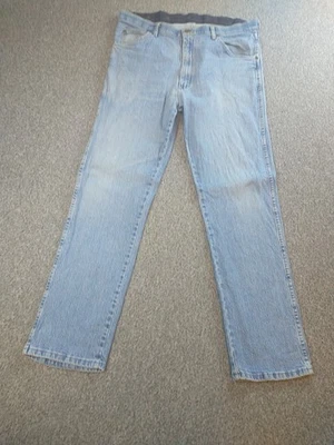 Faded Wrangler Premium Western Denim Jeans Men’s Sz 36x31 Regular Fit 855WAQL - Image 1 of 4