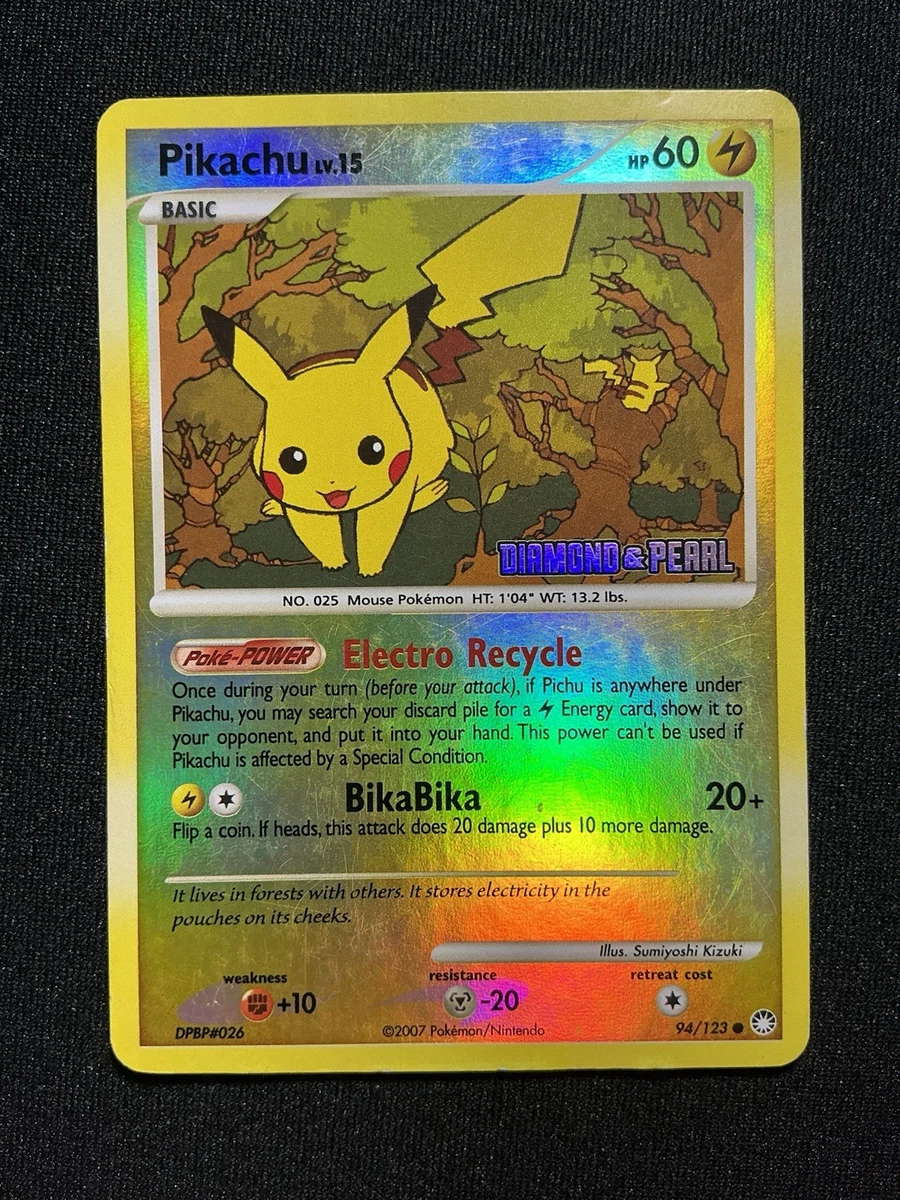 PSA9＊2007 ピカチュウ Lv.15 アンリミ 湖の秘密 DP PSA9＊2007 ピカチュウ Lv.15 アンリミ 湖の秘密 DP Pikachu Pokémon