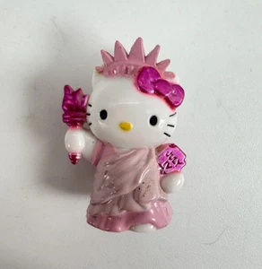 Vintage 2000 Y2K Odaiba Sanrio Hello Kitty Freiheitsstatue NYC Mini Charm - Bild 1 von 3