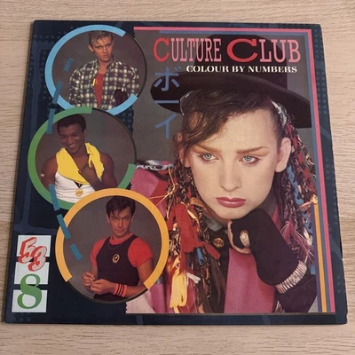 CULTURE CLUB - COLOUR BY NUMBERS VINYL LP 1983 VIRGIN EPIC QE-39107 - Image 1 of 4