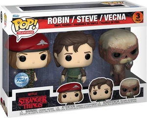 Funko Pop STRANGER THINGS Robin/Steve/Vecna 3 Pack Neu in OVP - Bild 1 von 4