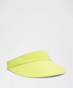 NEW O/S Lululemon Fast Paced Wide Band Running Visor Women’s Sport Hat SOUR - Picture 1 of 4