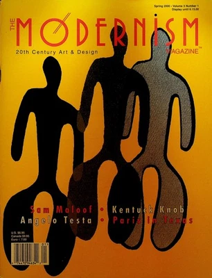 Modernism Magazine Spring 2000 Frank Lloyd Wright Sam Maloof Angelo Testa - Image 1 of 3