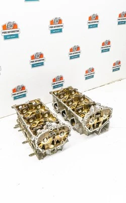 2005-2006 Nissan 350Z G35 Rev Up conjunto de pares de cabeças de cilindro OEM danificado - Imagem 1 de 4