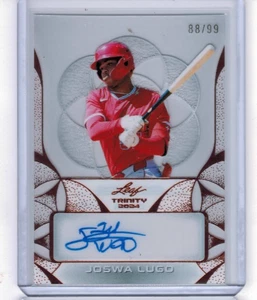 Hoja Trinity Joswa Lugo 2024 bronce transparente automático #'ed 88/99 - Imagen 1 de 1