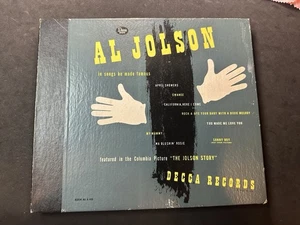 Al Jolson 78rpm Decca Records set If 4 #A-469 Al Jolson In Songs He Made Famous - Picture 1 of 10