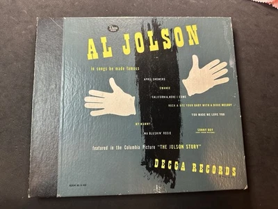 Al Jolson 78rpm Decca Records set If 4 #A-469 Al Jolson In Songs He Made Famous — 第 1/4 张图片