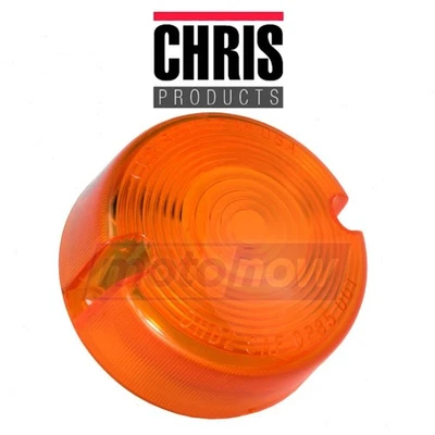 Chris Turn Signal Lens for 1986-1992 Harley Davidson FXRS Low Glide - ra - Image 1 of 4