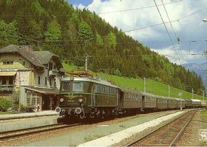 AK · Electric Locomotive 1018.05 (E18) - ÖBB - Railway Station Hospital - 1995 (18/08) - Picture 1 of 1