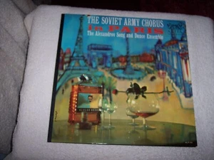 LP--THE SOVIET ARMY CHORUS IN PARIS..ALEXANDROV ENSEMBLE   *MINT VINYL*   #388 - Picture 1 of 9