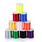10 Rolls Assorted Color Nylon Cord Beading Thread Jewelry Making String 1mm