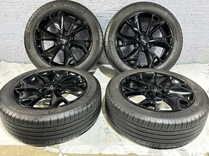 20"Chevrolet Blazer Traverse Black Wheels & Tires Factory OEM 2019-2021 Set 5937 - Picture 1 of 13