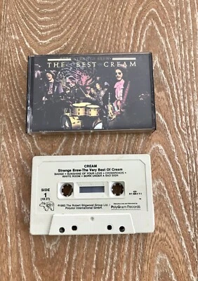 Cream Strange Brew The Very Best of Cream 1983 Cassette Tape Album - Image 1 of 4