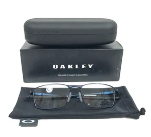 Oakley Eyeglasses Frames Fuller OX3227-0455 Matte Midnight Rectangle 55-17-139 - Picture 1 of 13