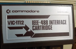 Cartucho de interfaz IEE-488 (1982) cartucho de módulo (funcionando) Commodore VIC 20 - Imagen 1 de 2