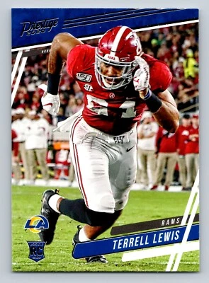 Terrell Lewis 2020 Panini Prestige #291 Los Angeles Rams RC - Image 1 of 2