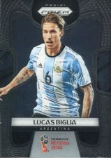Panini Prizm World Cup 2018 Base Card #7 Lucas Biglia - Argentina