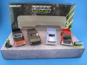 Jamboree Truck Greenlight Boxset Rarität mit grünen Felgen ! Greenlight 1:64 NEU - Picture 1 of 9