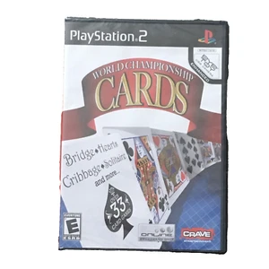 WORLD CHAMPIONSHIP CARDS PS2 NEW PlayStation 2 Sealed - Picture 1 of 2