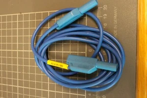 3 piezas Línea de Medición de Seguridad Silicona MC HCK 2mtr Azul 1000 CATIII 19Amp. - Imagen 1 de 1