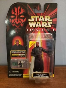 Star Wars Episode 1 Phantom Menace Figure Darth Maul Sith Lord New in package - Picture 1 of 5