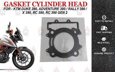 Cylinder Head Gasket "Fit For KTM Duke 390, Adventure 390 / Rally 390 / X 390" - Image 1 of 4