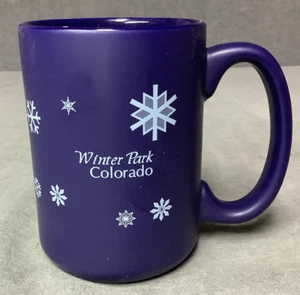 Vintage Ski Winter Park Souvenir Coffee Cup Mug - Picture 1 of 6