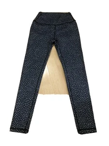 Allfenix Black White Polka Dot Full Length Legging S - Picture 1 of 4