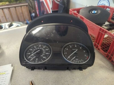 Velocímetro BMW 328xi 07 08 09 10 11 12 INTRUMENT GAUGE CLUSTER 158K sedán Foto 1 de 3