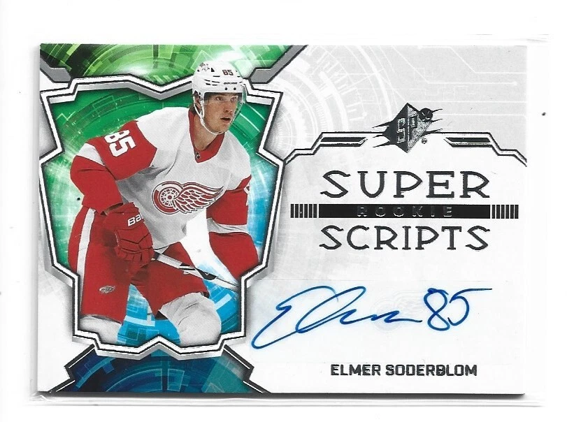 22-23 SPx Rookie Super Script Elmer Soderblom SSR-ES - Image 1 of 1