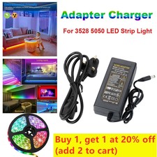 AC DC 12V 5A Power Supply Adapter Charger For 3528 5050 LED Strip Light CCTV~DVR