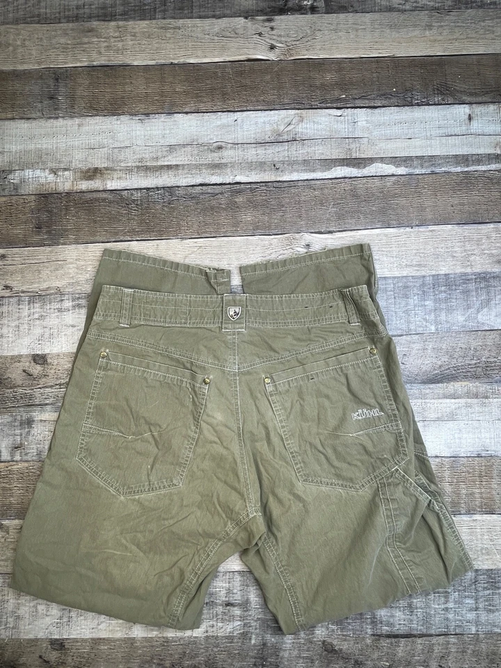 Kuhl Pants Men's Actual 33x30 Brown Revolvr Vtg Patina Dye Cotton Blend Camp - Image 1 of 4