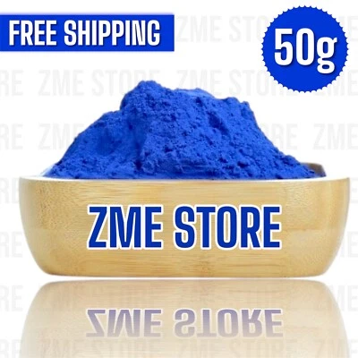 Premium Moroccan Indigo Glow | Skin Brightening Powder | 100% Natural 50g نيلة - Image 1 of 4