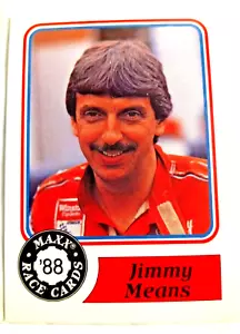 * # 42 JIMMY MEANS 1988 Maxx card - Picture 1 of 6