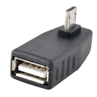 Right Angle Micro USB 2.0 Host Mode OTG Adapter - Image 1 of 2
