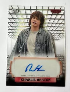 2025 Stranger Things High Tek #A-CH Charlie Heaton as Jonathan Byers Auto Card - Picture 1 of 2