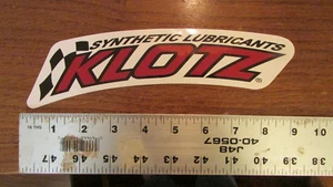 Klotz Synthetics Arc Sticker Decal - Picture 1 of 1