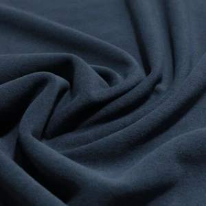 Weicher Fleece-Stoff Winterstoff Funktionsbekleidung weiche Meterware Marine - Bild 1 von 5