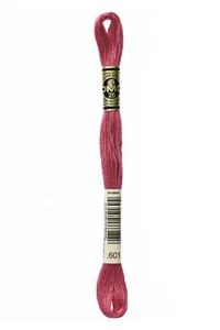Thread Mouliné DMC Gold Concept 8M Col. 601 Embroidery And Point Cross - Picture 1 of 2