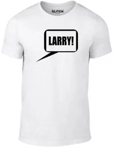 Camiseta Larry para Hombre - BROMA DIVERTIDA COMEDIA REGALO NOVEDAD SERIE DE TELEVISIÓN ROPA - Imagen 1 de 7