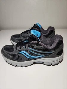 Saucony Cohesion 10 Grid Running Hiking Shoes Gray/Blue S15354-2 Women’s Size6.5 - Picture 1 of 5