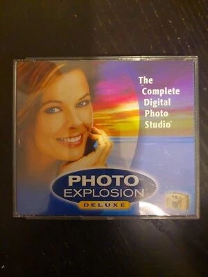 Photo Explosion Deluxe The Complete Digital Photo Studio, Excellent - Image 1 of 4