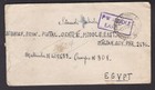 Egypt WW2 cover & letter G.Staccioli Italian POW camp 308 Fanara Bitter Lakes