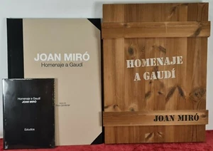 TRIBUTE TO GAUDÍ. JOAN MIRO. DELUXE EDITION. 359/998. DISGRAF. SPAIN. 2012. - Picture 1 of 1